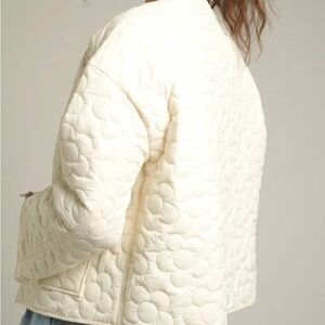 Cute floral, puffer jacket